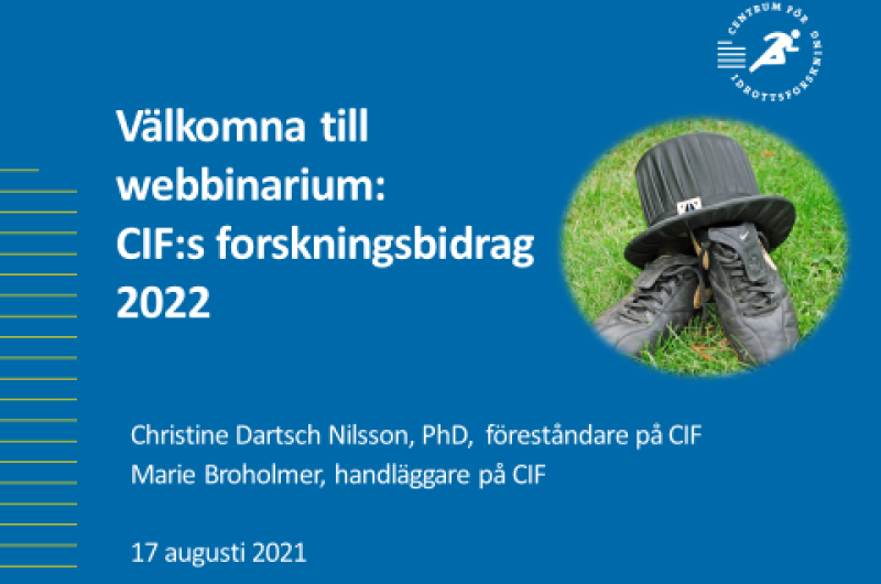 Välkomsttext webbinarium 2021